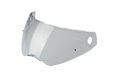 Transparent anti-scratch visor Pinlock ready homologated