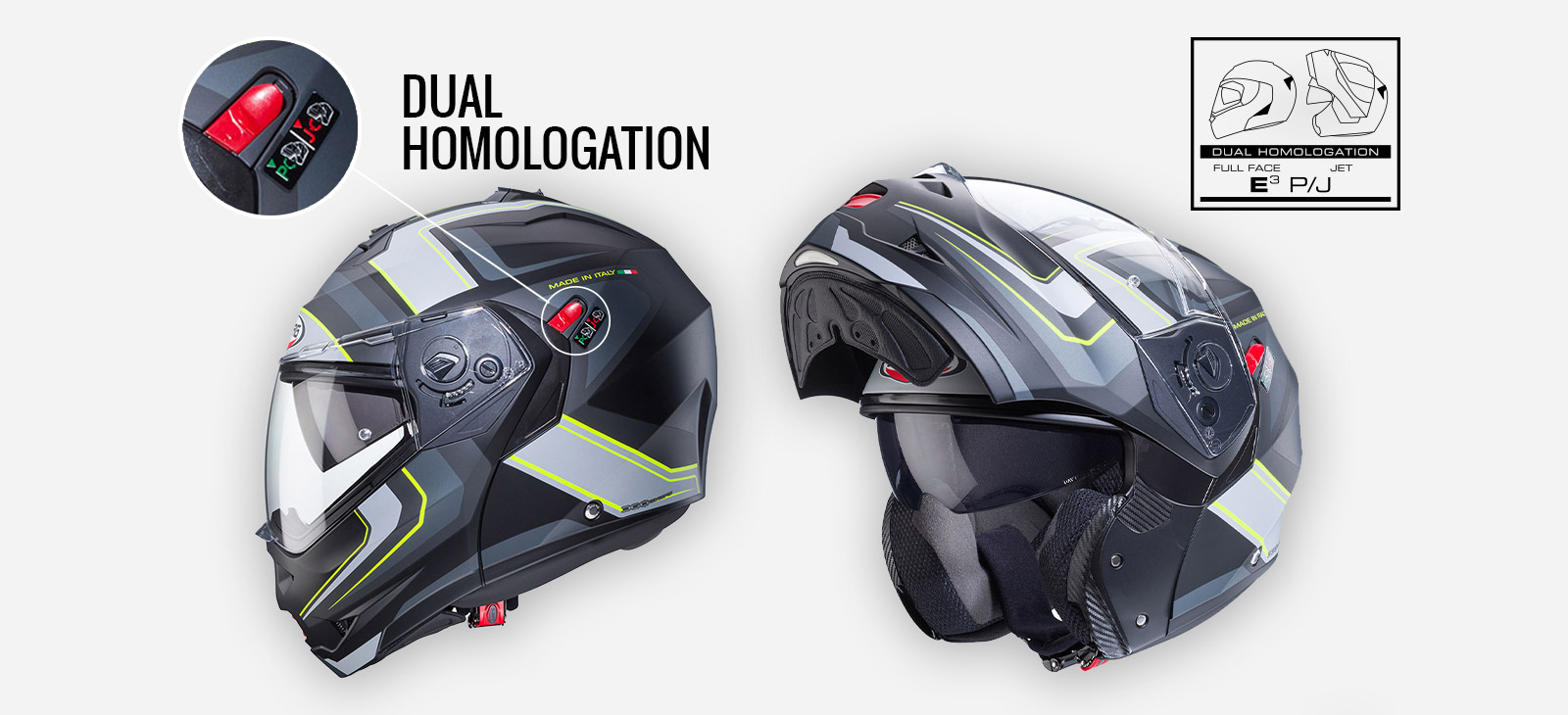 Helmet's features