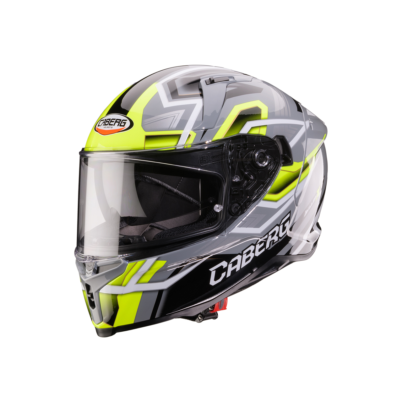 Casco Integrale Caberg Avalon Hawk, Bianco/nero/blu, Taglia L – Sicuro E Versatile Per Ogni Viaggio
