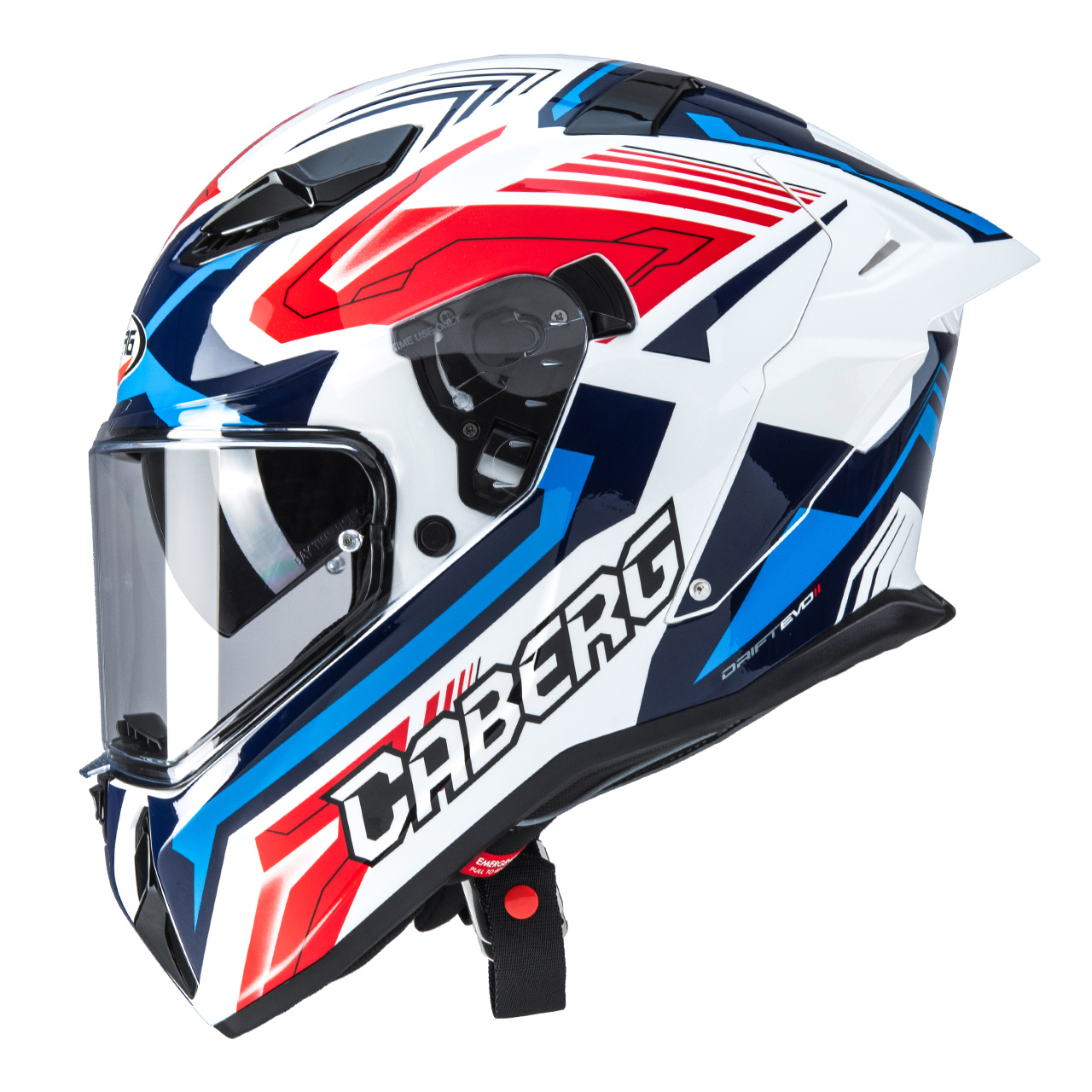 Full face helmet DRIFT EVO II with advanced technology and ECE 22.06 safety CABERG