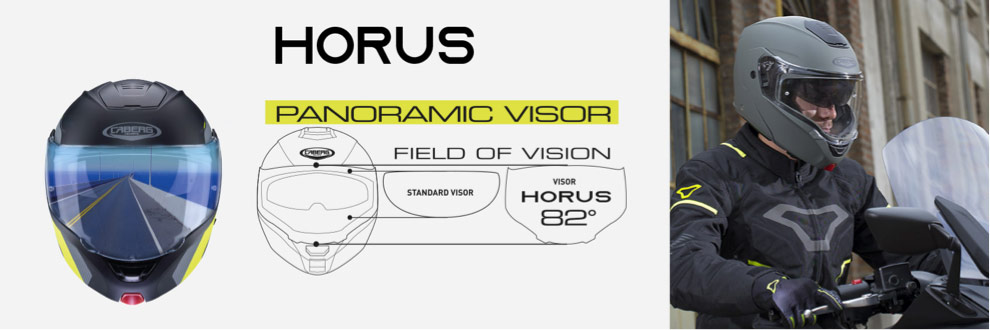 Horus - panoramic visor