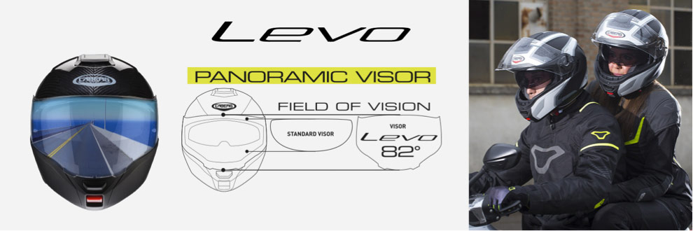 Levo - panoramic visor