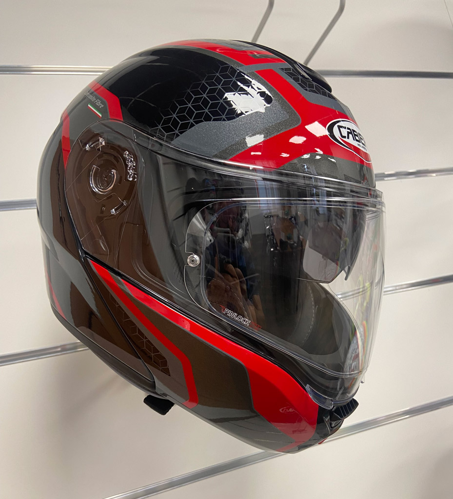 helmet with Pinlock anti-fog systems