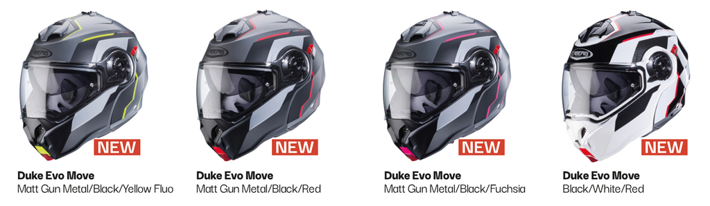 new Caberg flip up helmet: DUKE EVO Move