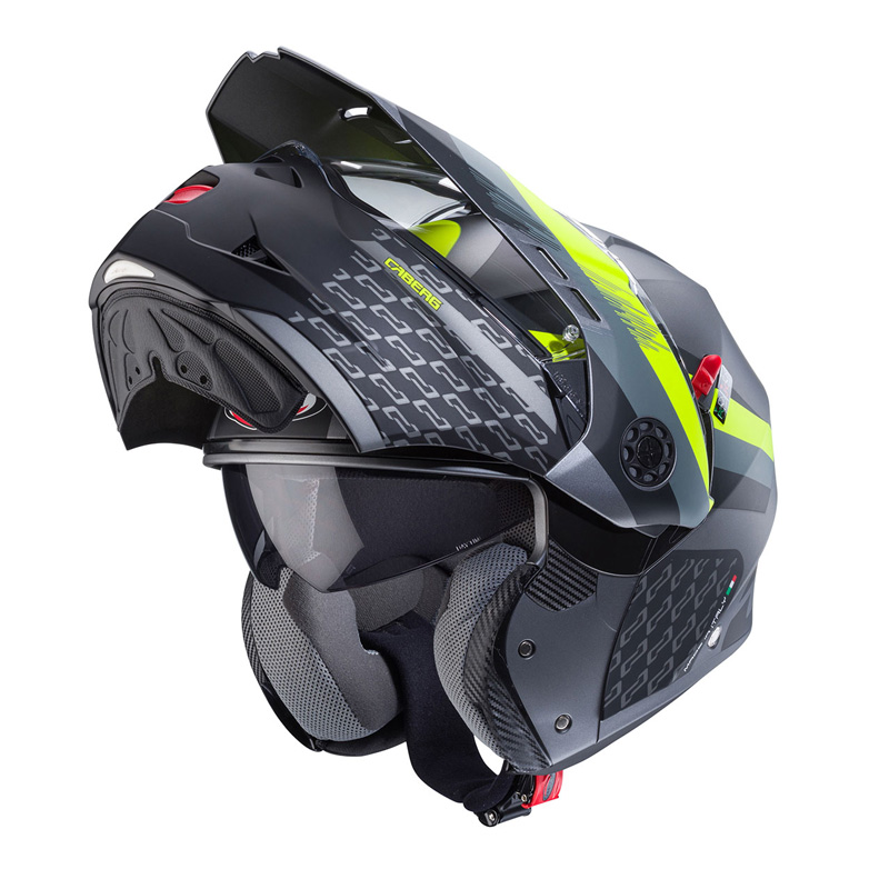 casco apribile con frontino Tourmax X