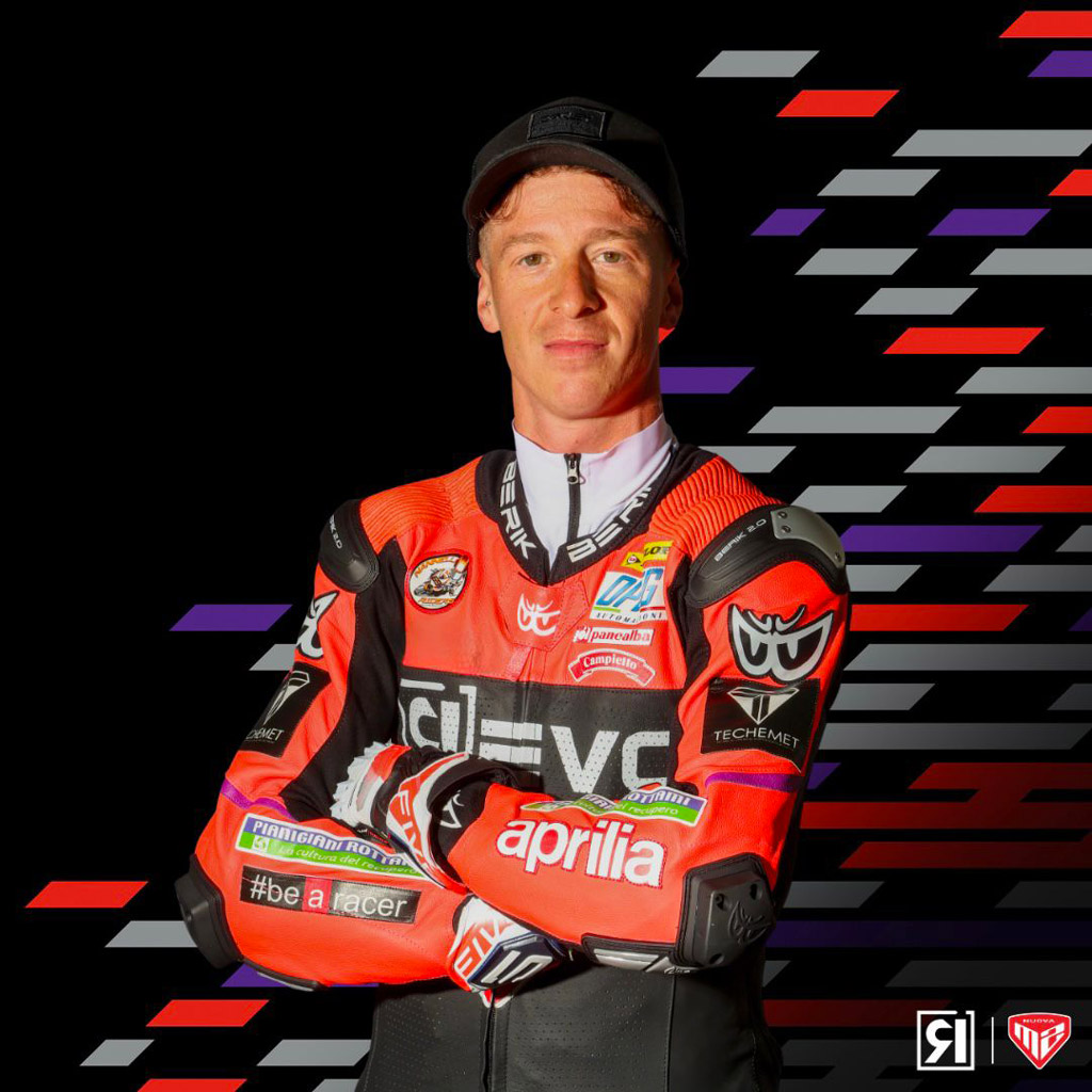 Kevin Calia - pilota Caberg