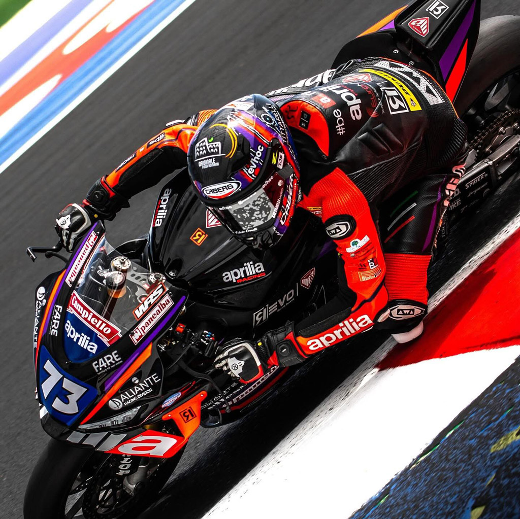 Simone Saltarelli - pilota Caberg