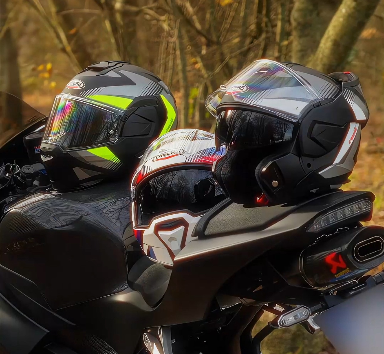 TRIP Lunar in three different color combinations